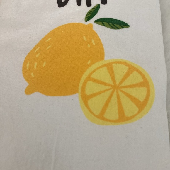 Target BP Squeeze The Day Lemon Kitchen Towels - Picture 3 of 8